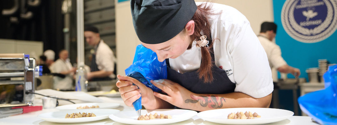 Scottish Chefs members are professional cooks from a diverse range of foodservice operations; from cost sector and contract catering through to top hotels and Michelin starred premise
